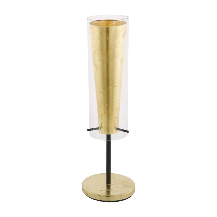 Lampa stolní PINTO GOLD pr.110mm/1xE27/60W černá-zlatá - EGLO